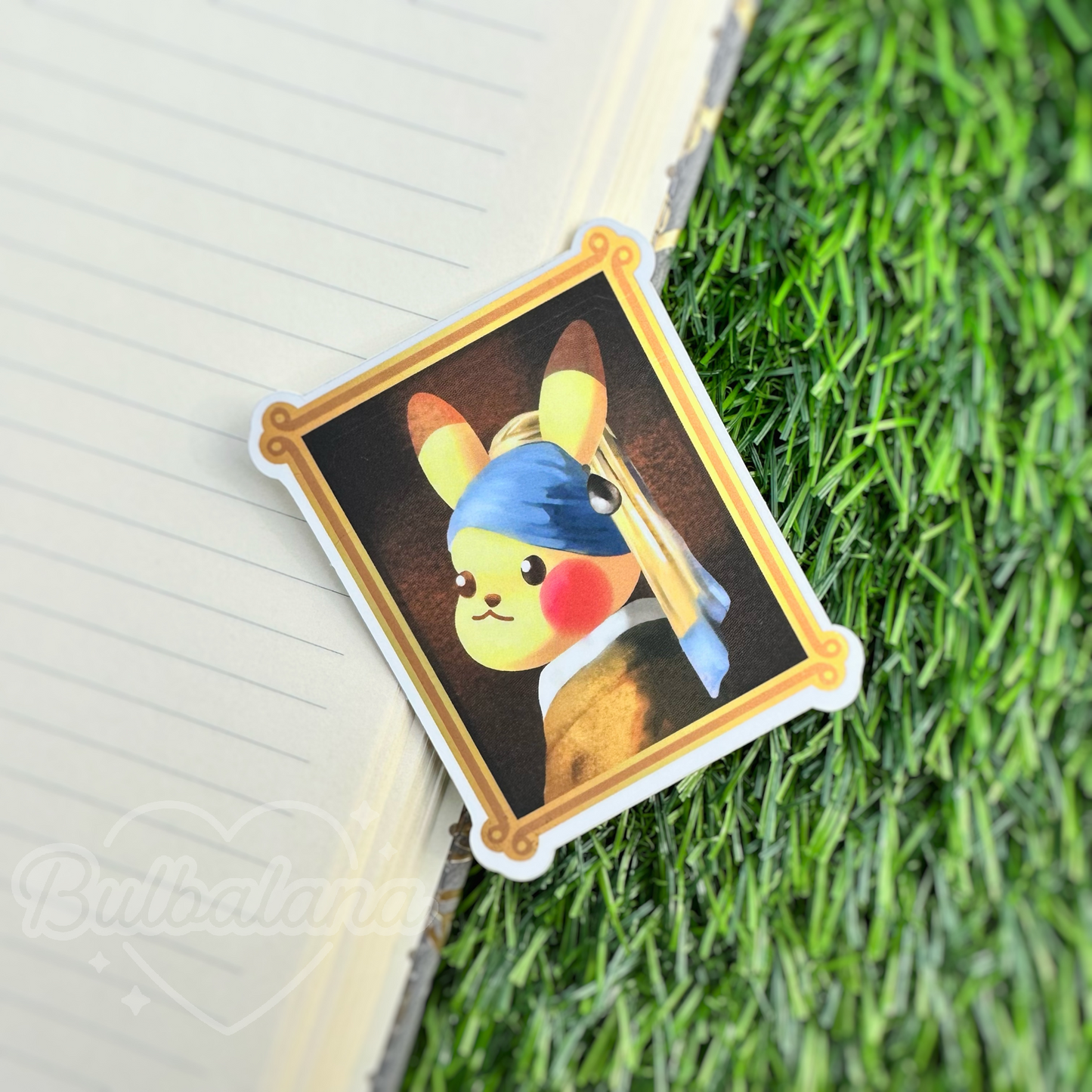 Pikachu with the Pearl Earring Sticker